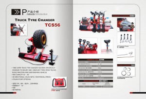 blue truck tyre changer specs